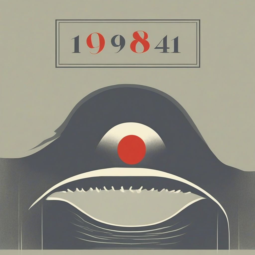 1984 by George Orwell book cover