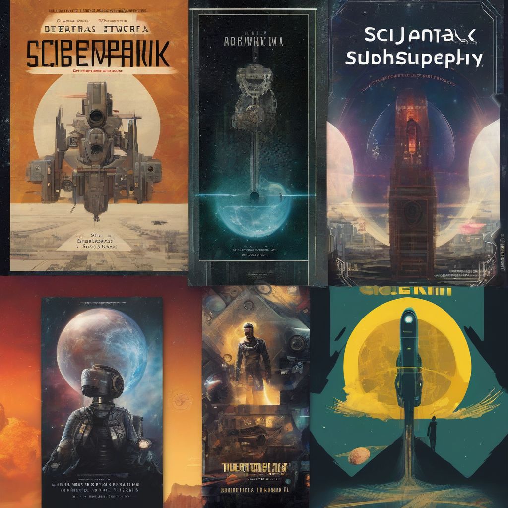 Books in Different Sci-Fi Subgenres